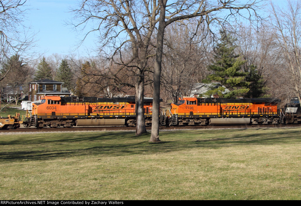 BNSF 7196 6034